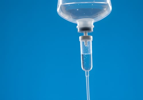 Intravenous fluid drip healthcare medical equipment photo