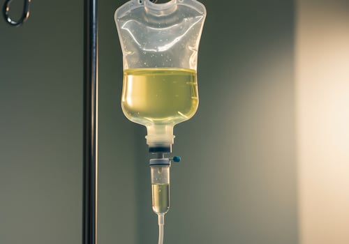 Iv fluid bag healthcare equipment photo