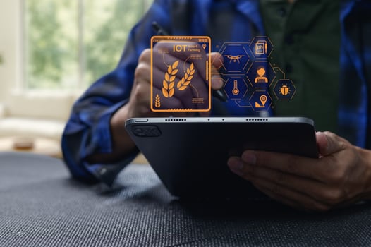 Innovative Smart Farming Technology Embracing IoT Solutions photo