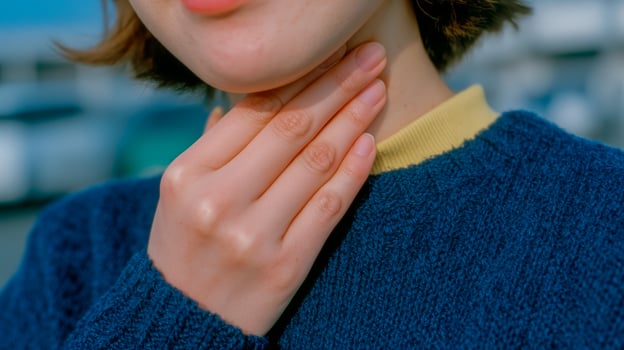 Gentle Touch on Soft Skin photo