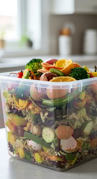 A container of food photo