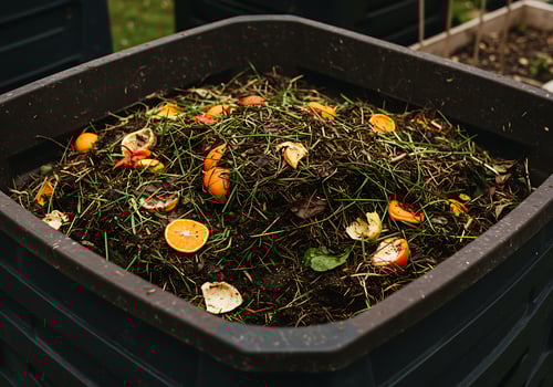 A large black container photo