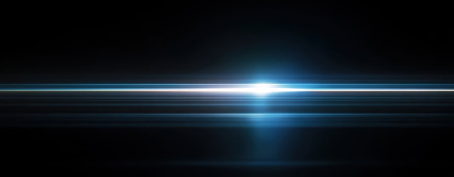 The Bright Light Beam Illuminating a Dark Abstract Background photo