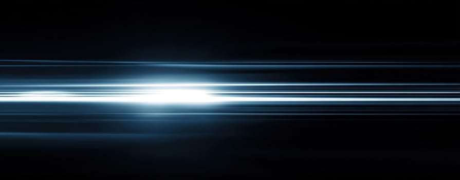 The Ethereal Light Trails in a Dark Background Creating a Dynamic Atmosphere photo