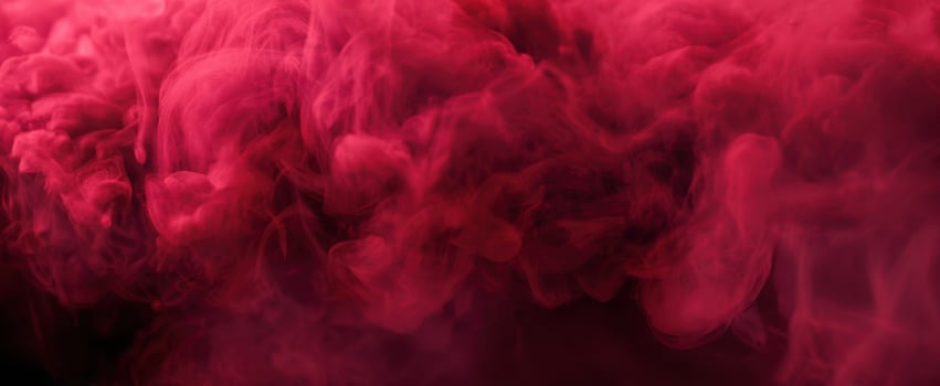The Captivating Dance of Red Smoke in Abstract Form photo