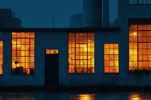 The windows are orange photo