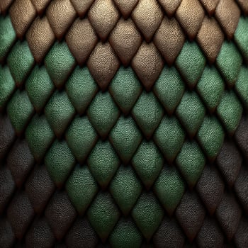 Abstract reptile scales texture background with earthy color gradient photo