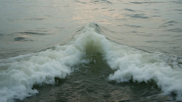 A wave in the ocean photo