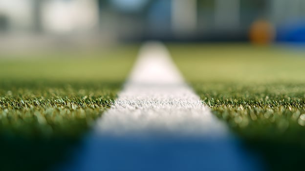 Blurred Lines on the Field, Ready for Action photo