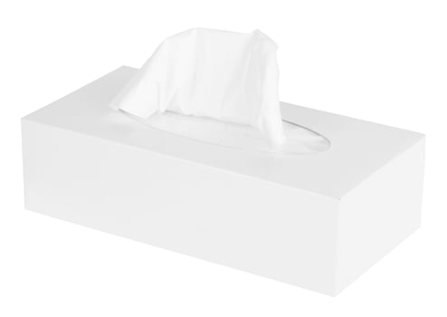 White Box of Tissues photo