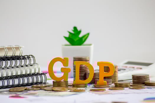 GDP stands for Gross Domestic Product. photo