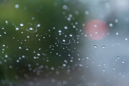 Raindrops on a window photo