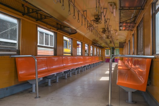 The train is empty photo