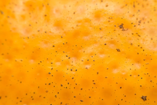 Macro of orange peel texture surface photo