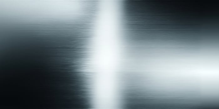 silver metallic surface with horizontal lines photo