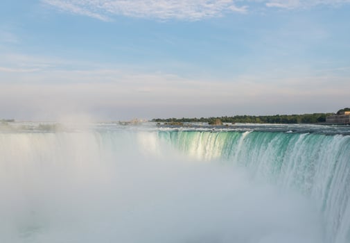 The beauty imponence of Niagara Falls in Canada photo