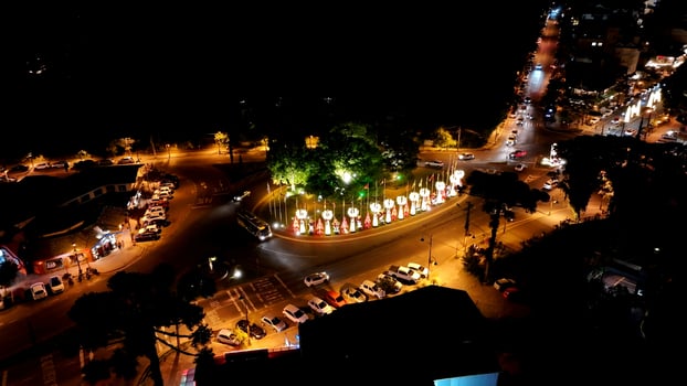 Aerial Landscape of Gramado Skyline in Gramado Rio Grande do Sul in Brazil . Stunning Scene. photo