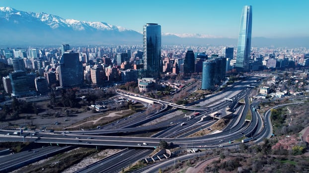 Outdoors Santiago Skyline in Santiago Santiago in Chile. Awesome Scenery. photo