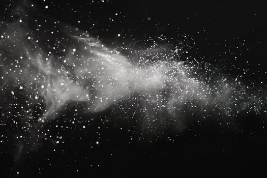 Grainy monochrome backdrop featuring worn, scratched surface with dust particle elements photo