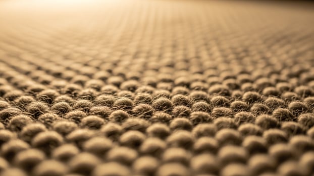 A close up of a carpet with many small balls photo