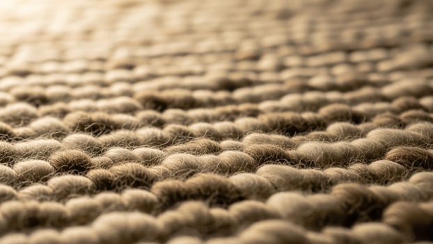 A close up of a carpet with many different types of hair photo
