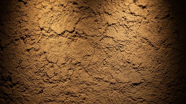 A dark brown wall with some dirt on it photo
