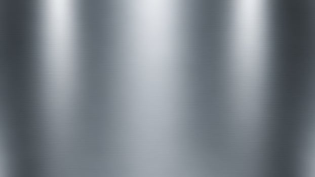 A metal backgrounds with a white light photo