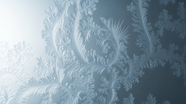 Frosty texture background with frosty pattern photo