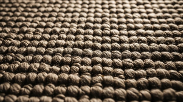 A close up of a rug made of yarn photo