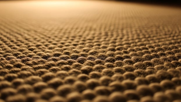 A close up of a carpet with many small holes photo