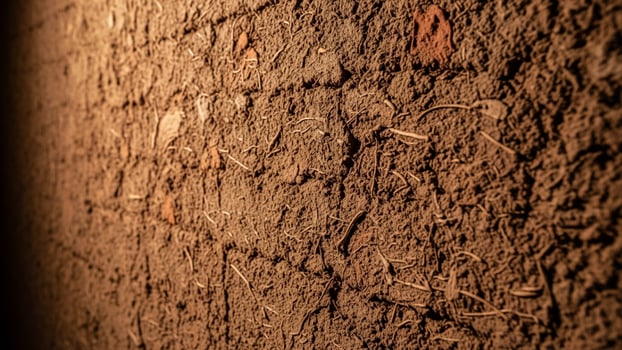 A wall with many small holes in it photo