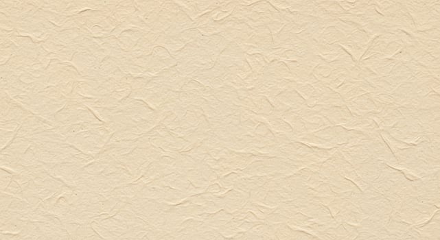 Textured Beige Mulberry Paper Background with Subtle Wrinkles and Natural Fibers photo