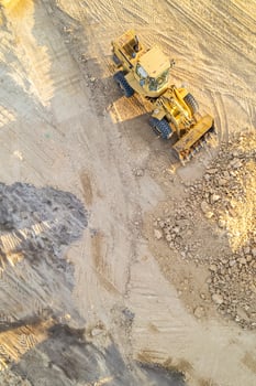 The power of industrial vehicles at work. An Industrial Vehicle Power photo