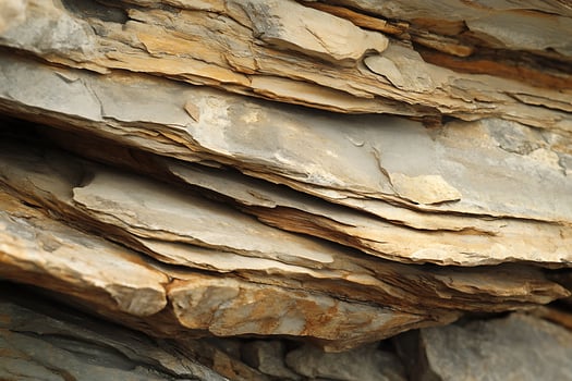 Layers of Natural Stone Texture in Earthy Tones and Shades. photo