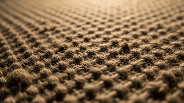 A close up of a brown fabric with holes photo
