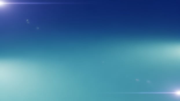 A blue sky with bright lights and stars photo