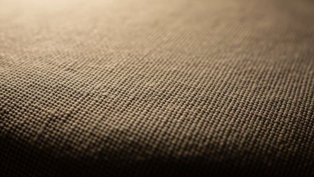 A close up of a brown fabric photo