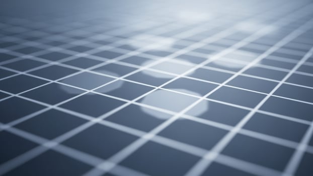 An abstract image of a grid of squares photo