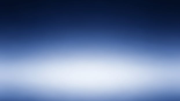 A blue and white blurred background with a light source photo