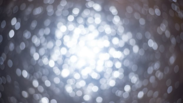 Abstract light background with bokeh effect photo