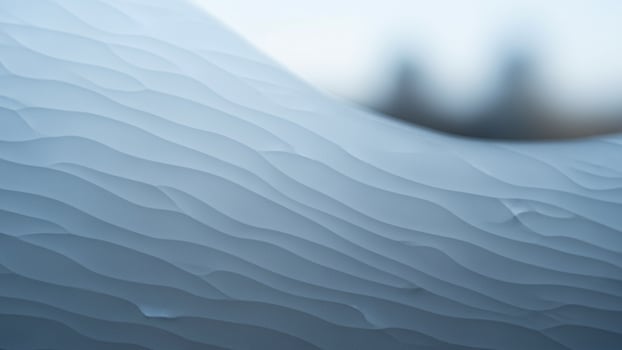 A close up of a white wave on a window photo