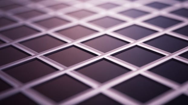 A close up of a metal grid background photo