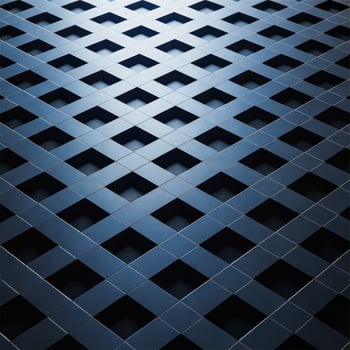 Dark blue geometric lattice pattern background texture photo