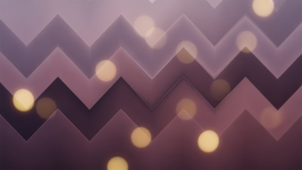 Abstract background with lights and chevrons photo