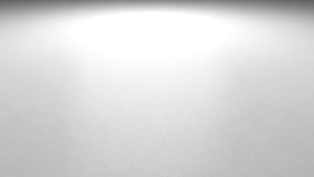 A white light shining on a white background photo