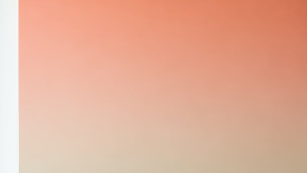A white square with an orange and white gradient photo