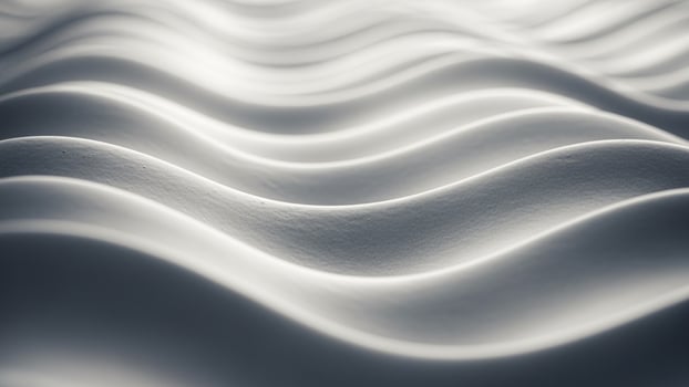 Abstract wave pattern of white waves photo