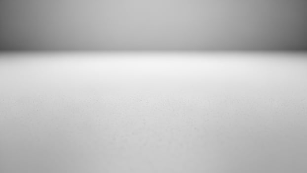 White table with black background photo