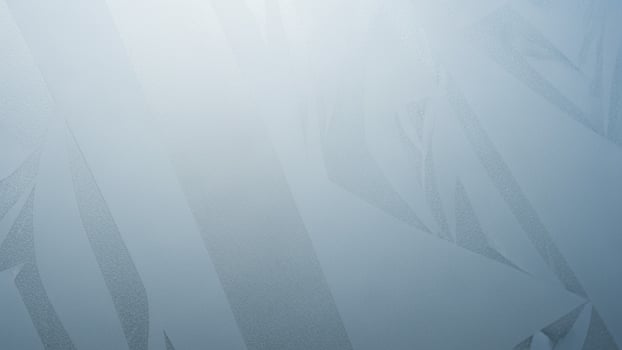 A blue and white background with a lot of white lines photo