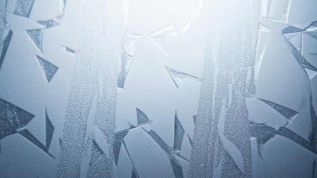 A window with frosted glass photo